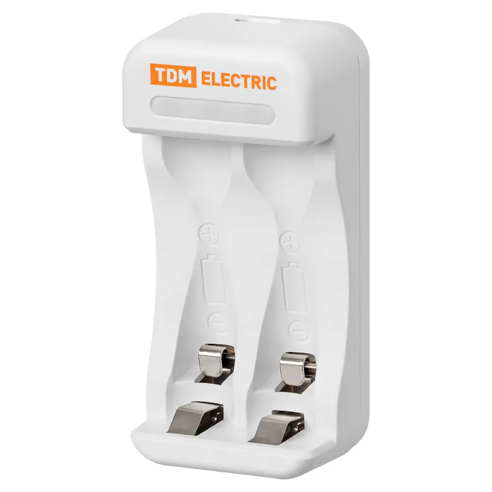 Фото 2 Зарядное устройство Tdm electric 2022 200 мА 2 слота АА/ААА 2 канала USB Фото 2 Зарядное устройство Tdm electric 2022 200 мА 2 слота АА/ААА 2 канала USB
