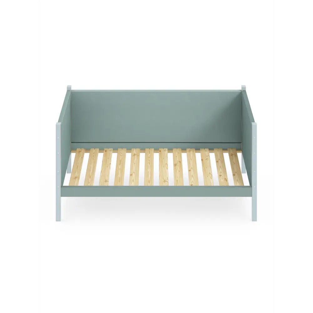 Фото 2 Кровать Solarius Тахта реечное основание 90 x 101 x 180 см дерево цвет тиффани;голубой Фото 2 Кровать Solarius Тахта реечное основание 90 x 101 x 180 см дерево цвет тиффани;голубой