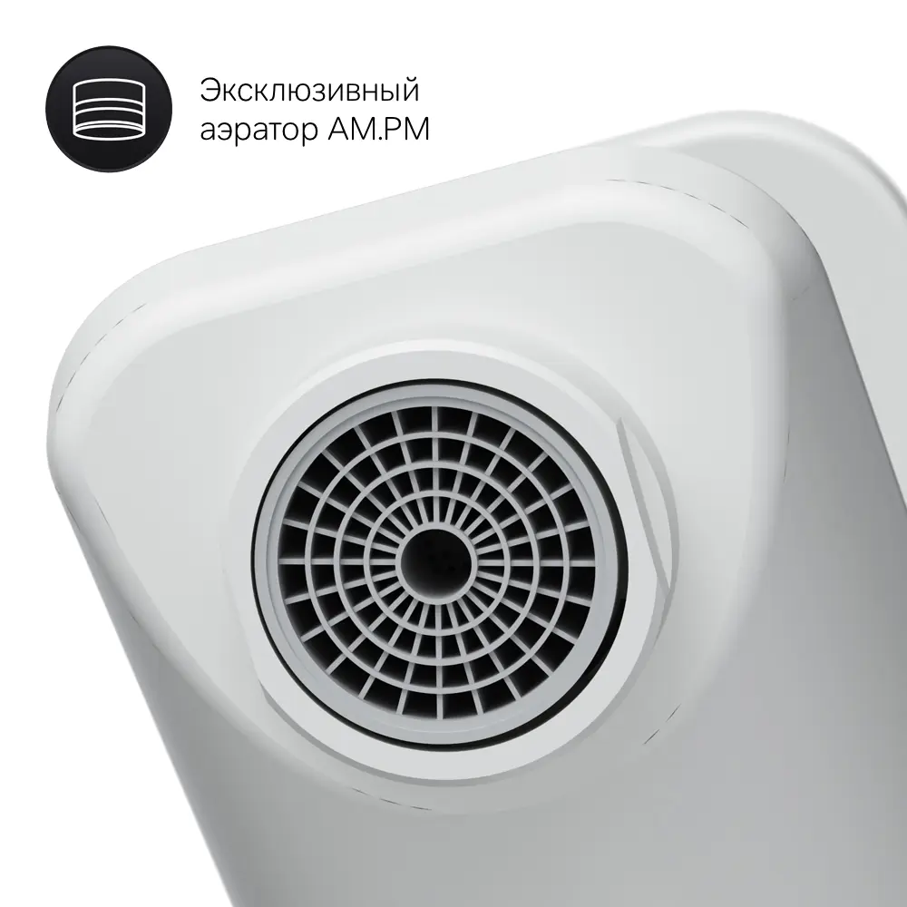 Фото 3 Раковина для тумбы со смесителем AM.PM M80WCC0802WG-F85A02133 Like 80 см цвет белый Фото 3 Раковина для тумбы со смесителем AM.PM M80WCC0802WG-F85A02133 Like 80 см цвет белый