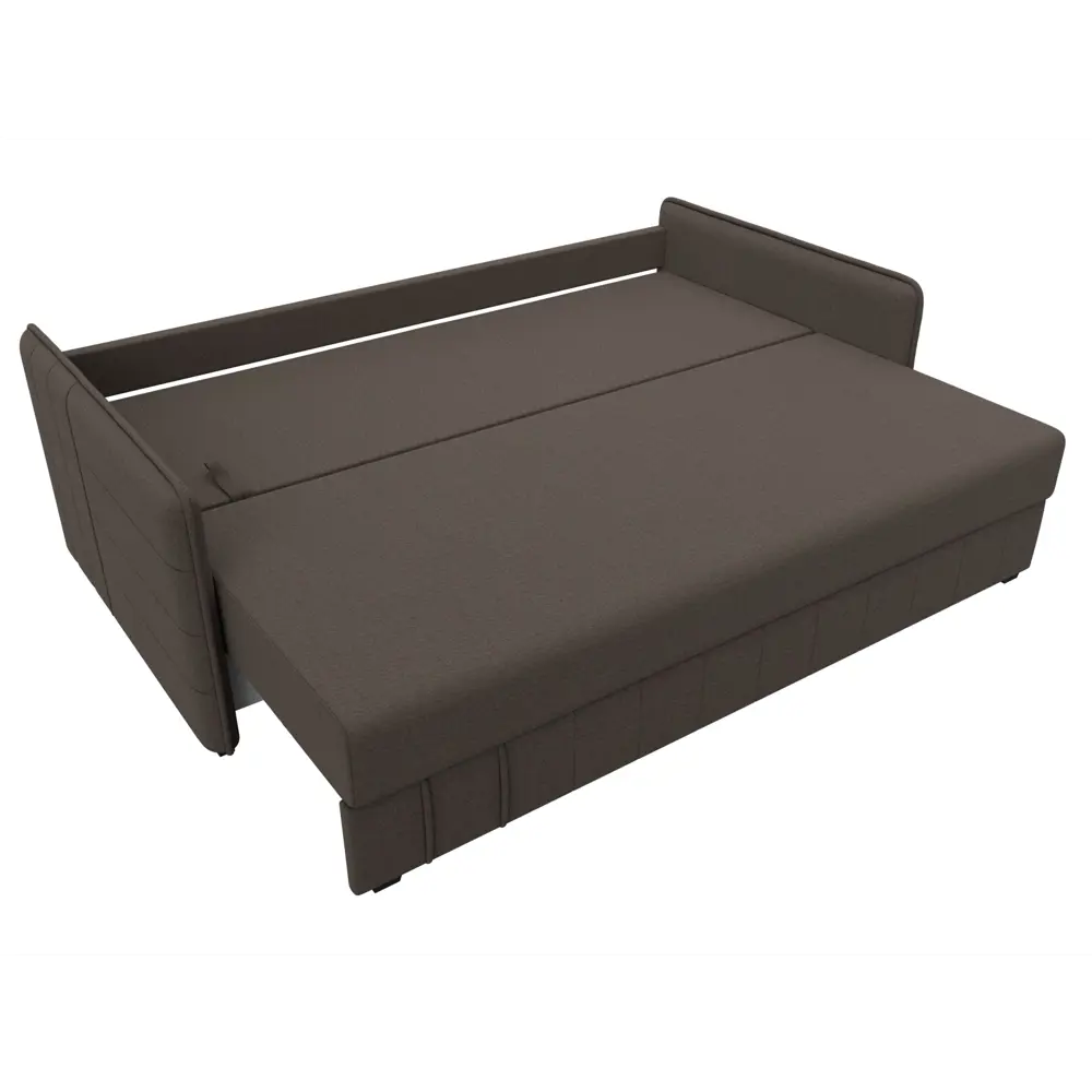 Фото 8 Диван раскладной Лига диванов Диван прямой Слим НПБ 204x90x105 см рогожка цвет амур коричневый Фото 8 Диван раскладной Лига диванов Диван прямой Слим НПБ 204x90x105 см рогожка цвет амур коричневый