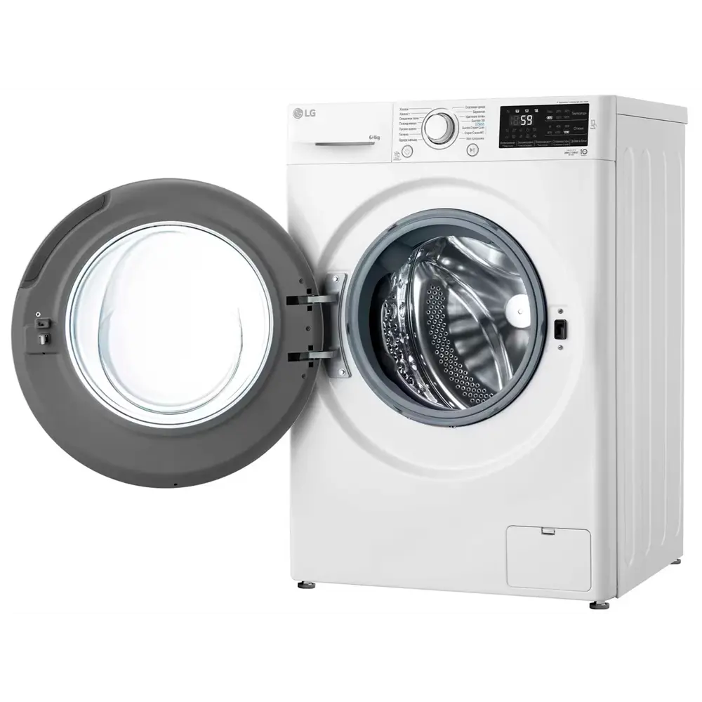 Фото 6 Стиральная машина с сушкой Lg F2J6Nm7W 60x85x45 см 6 кг цвет белый Фото 6 Стиральная машина с сушкой Lg F2J6Nm7W 60x85x45 см 6 кг цвет белый