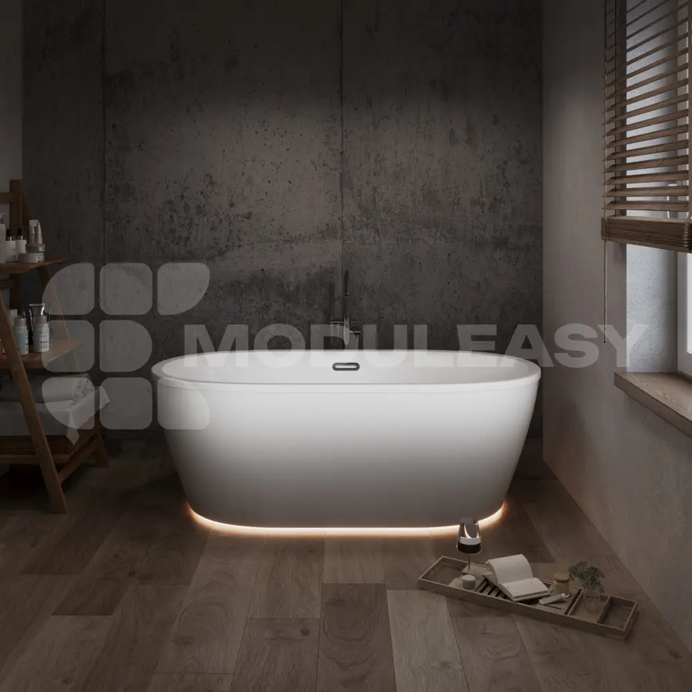 Фото 12 Прямоугольная ванна Moduleasy HAZEL 01ало17480с акрил 174х80см Фото 12 Прямоугольная ванна Moduleasy HAZEL 01ало17480с акрил 174х80см