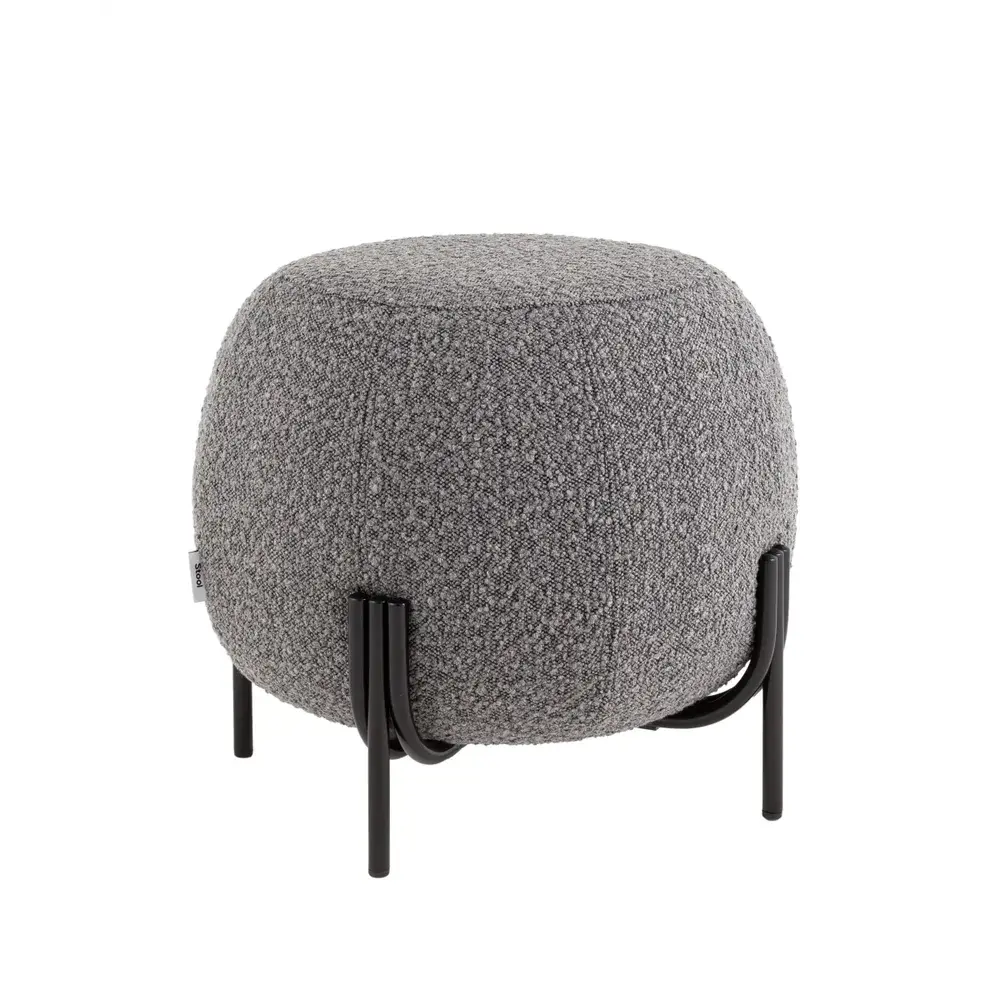 Фото 4 Пуф букле Stool Group Флик vd-flik-tr-dg, 50x50 см, цвет тёмно-серый Фото 4 Пуф букле Stool Group Флик vd-flik-tr-dg, 50x50 см, цвет тёмно-серый