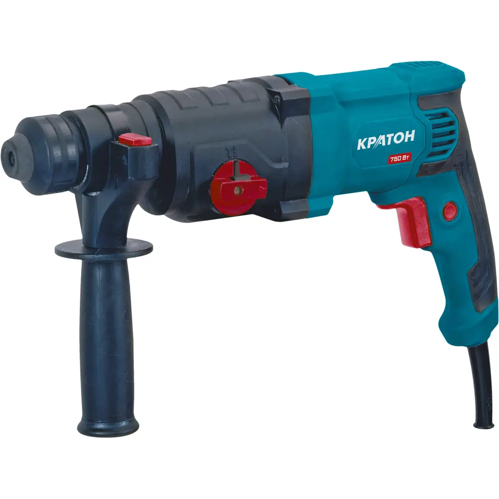 Фото Перфоратор сетевой SDS Plus Кратон RH-750-26, 750 Вт, 3.8 Дж Фото Перфоратор сетевой SDS Plus Кратон RH-750-26, 750 Вт, 3.8 Дж