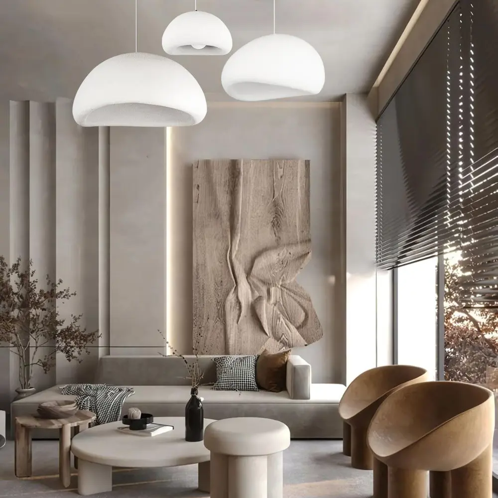 Фото 7 Светильник подвесной Loft It Stone 10252_800 white 1 лампа 2 м² цвет белый