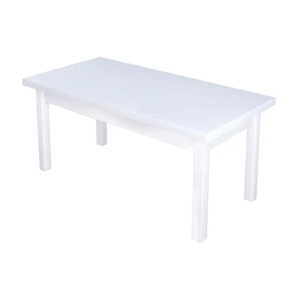 Фото Журнальный столик прямоугольный Solarius 50x110x46 см белый 601-10489 Фото Журнальный столик прямоугольный Solarius 50x110x46 см белый 601-10489