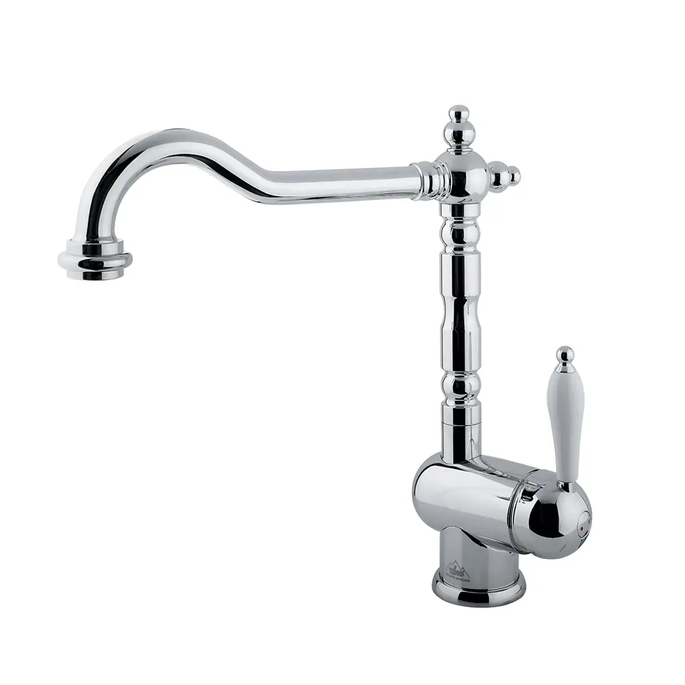 Фото Смеситель для кухни Timo 2406F chrome поворотный излив 20.5 см цвет хром Фото Смеситель для кухни Timo 2406F chrome поворотный излив 20.5 см цвет хром