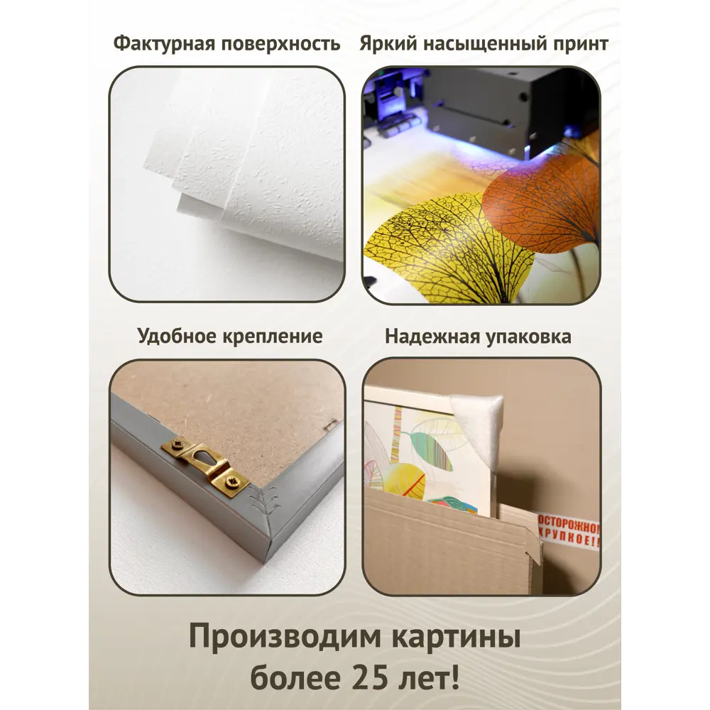 Фото 4 Картина в раме Grafis-art Абстрактные прикосновения 2 81x61 см Фото 4 Картина в раме Grafis-art Абстрактные прикосновения 2 81x61 см