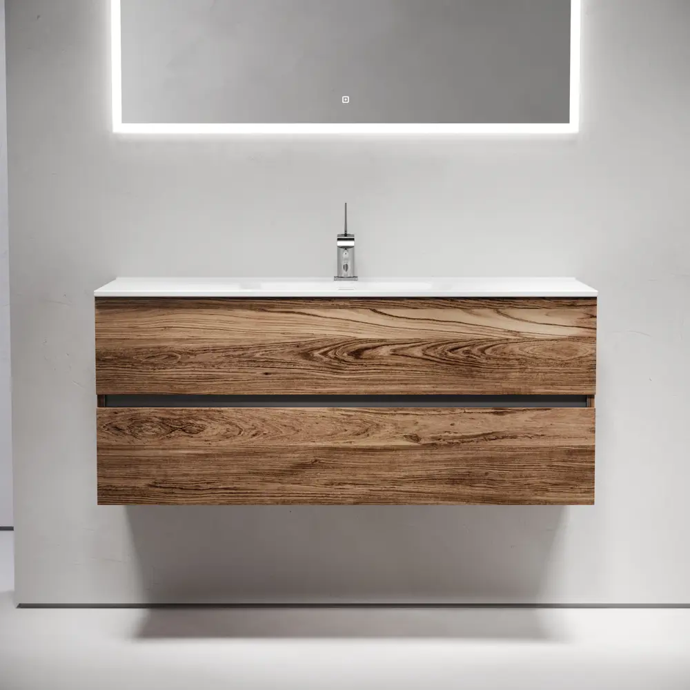 Фото 8 Тумба подвесная SANCOS Urban UR12-1ECH 119x45x55 c двумя ящиками оснащенными доводчиками, дуб чарльстон Фото 8 Тумба подвесная SANCOS Urban UR12-1ECH 119x45x55 c двумя ящиками оснащенными доводчиками, дуб чарльстон