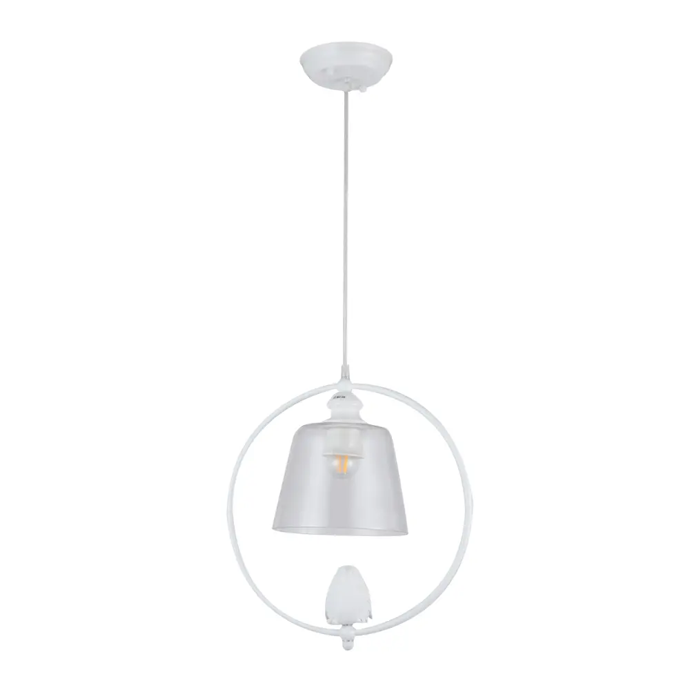 Фото Светильник подвесной Arte Lamp Passero Ar_a4289sp-1wh 1 лампа 2 м² цвет белый Фото Светильник подвесной Arte Lamp Passero Ar_a4289sp-1wh 1 лампа 2 м² цвет белый