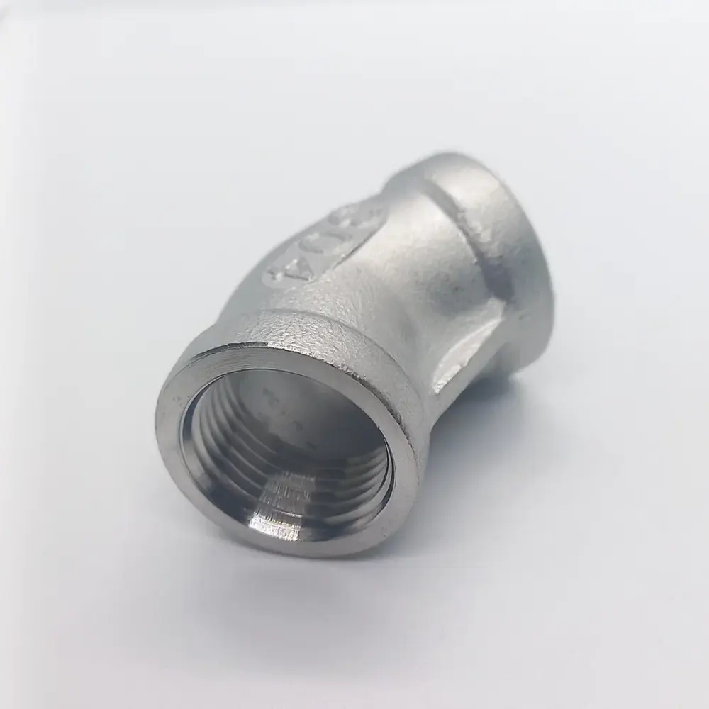 Фото 3 Отвод 45° Ifitting MG-FED45 2"x2" ВР нержавеющая сталь Фото 3 Отвод 45° Ifitting MG-FED45 2"x2" ВР нержавеющая сталь