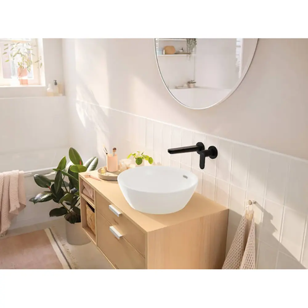 Фото 2 Смеситель для раковины Hansgrohe 72528670 однорычажный цвет черный матовый Фото 2 Смеситель для раковины Hansgrohe 72528670 однорычажный цвет черный матовый