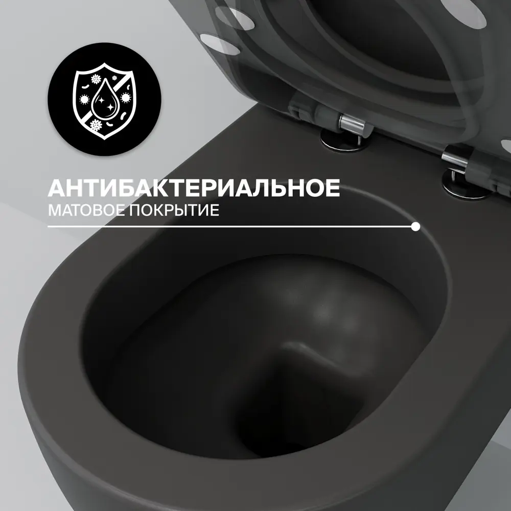 Фото 7 Унитаз подвесной Creavit FE320-11AM00E-0000 Фото 7 Унитаз подвесной Creavit FE320-11AM00E-0000
