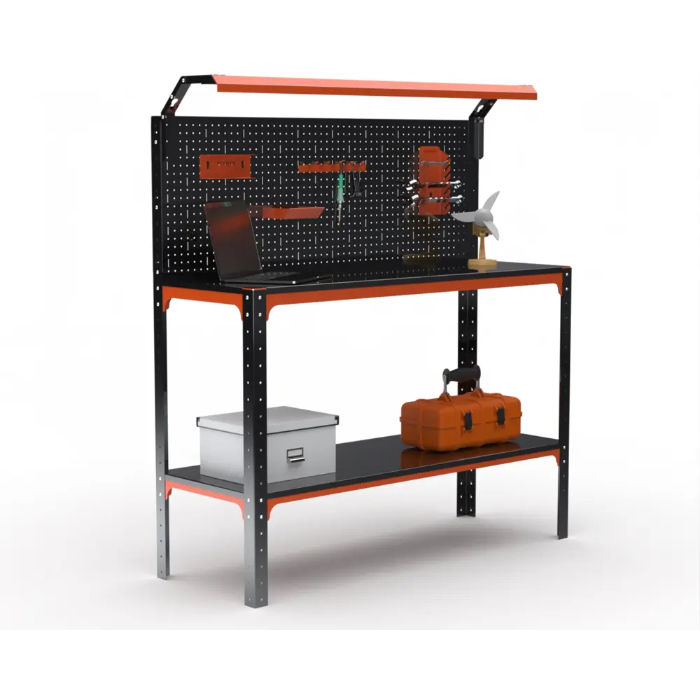 Фото Стол-верстак Metalex Kit 204920 950x1700x500 мм, максимальная нагрузка до 260 кг