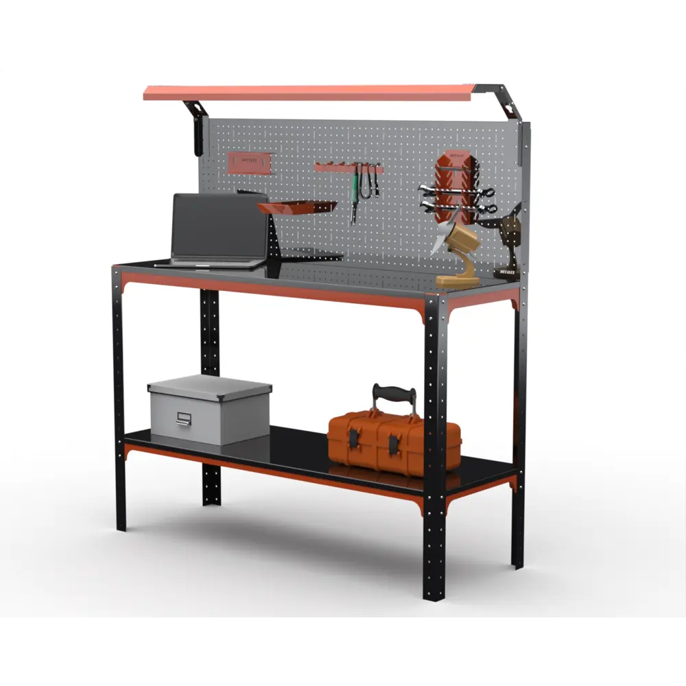 Фото 3 Стол-верстак Metalex Kit 204920 950x1700x500 мм, максимальная нагрузка до 260 кг