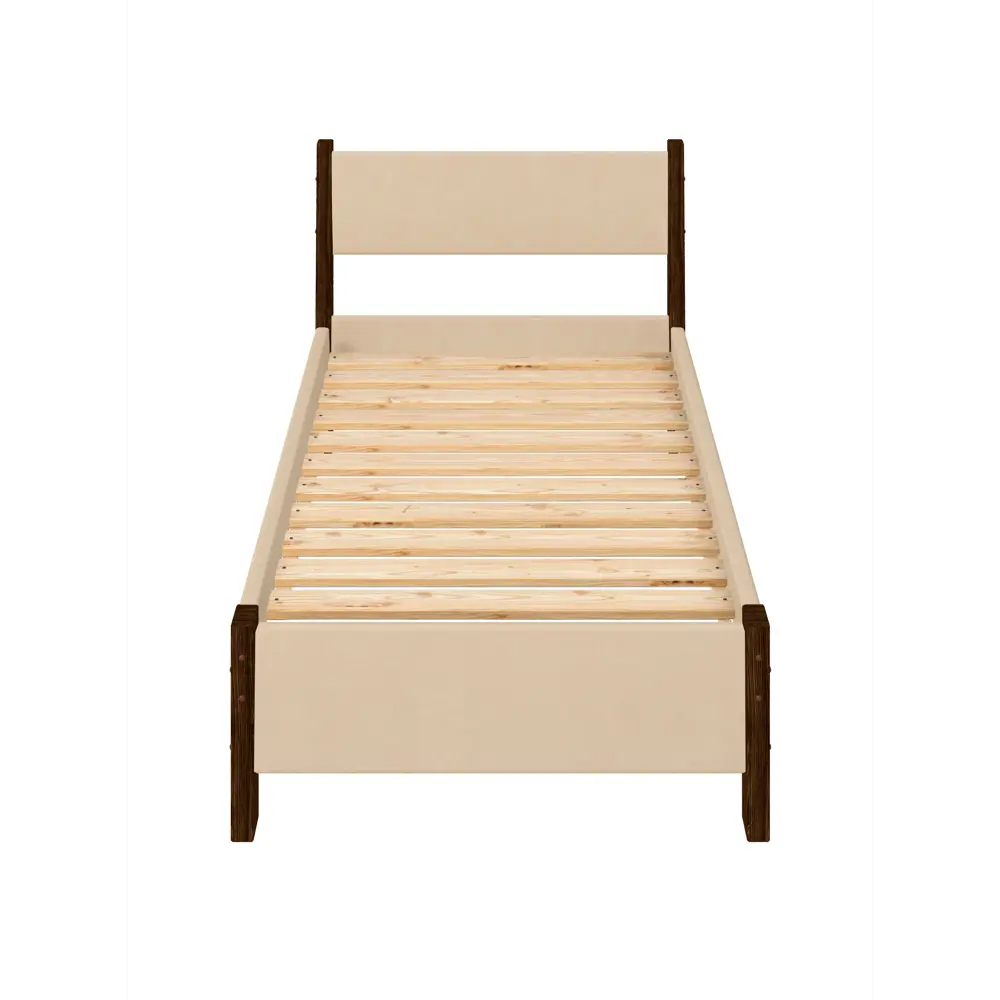 Фото 4 Кровать Solarius Мишка реечное основание mkr-obiv-rs3-ven100-200 110 x 80 x 210 см дерево цвет бежевый/венге Фото 4 Кровать Solarius Мишка реечное основание mkr-obiv-rs3-ven100-200 110 x 80 x 210 см дерево цвет бежевый/венге