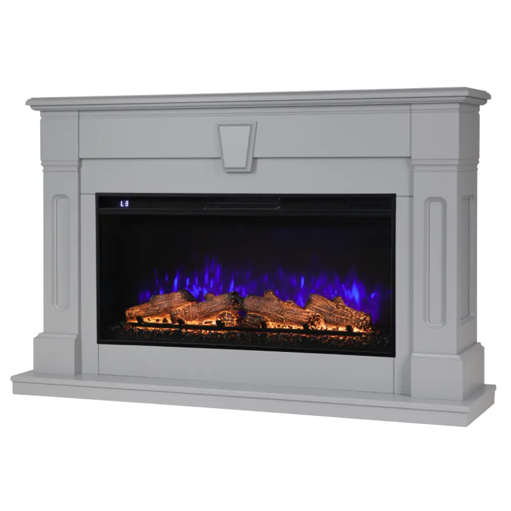 Фото 2 Каминокомплект Realflame Kellie 36 GR-F715 с очагом Joker-S 36 750Вт серый Фото 2 Каминокомплект Realflame Kellie 36 GR-F715 с очагом Joker-S 36 750Вт серый
