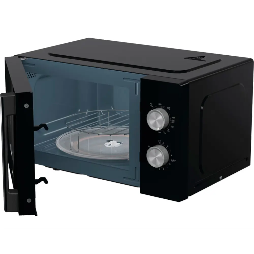 Фото 8 Отдельностоящая микроволновая печь Gorenje MO20E2BH 20 л 45.1x26.1x35.3 см цвет черный Фото 8 Отдельностоящая микроволновая печь Gorenje MO20E2BH 20 л 45.1x26.1x35.3 см цвет черный