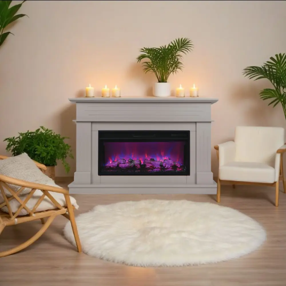 Фото 3 Каминокомплект Realflame Regent 36 BG-P616 с очагом Joker 36 750Вт кашемир Фото 3 Каминокомплект Realflame Regent 36 BG-P616 с очагом Joker 36 750Вт кашемир