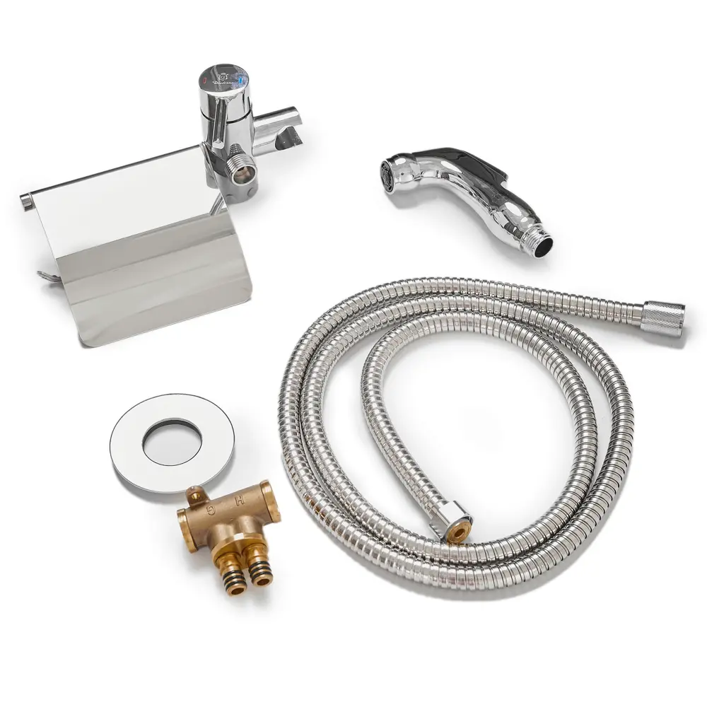 Фото 4 Смеситель для биде однорычажный DIADONNA D47-19018 цвет хром Фото 4 Смеситель для биде однорычажный DIADONNA D47-19018 цвет хром