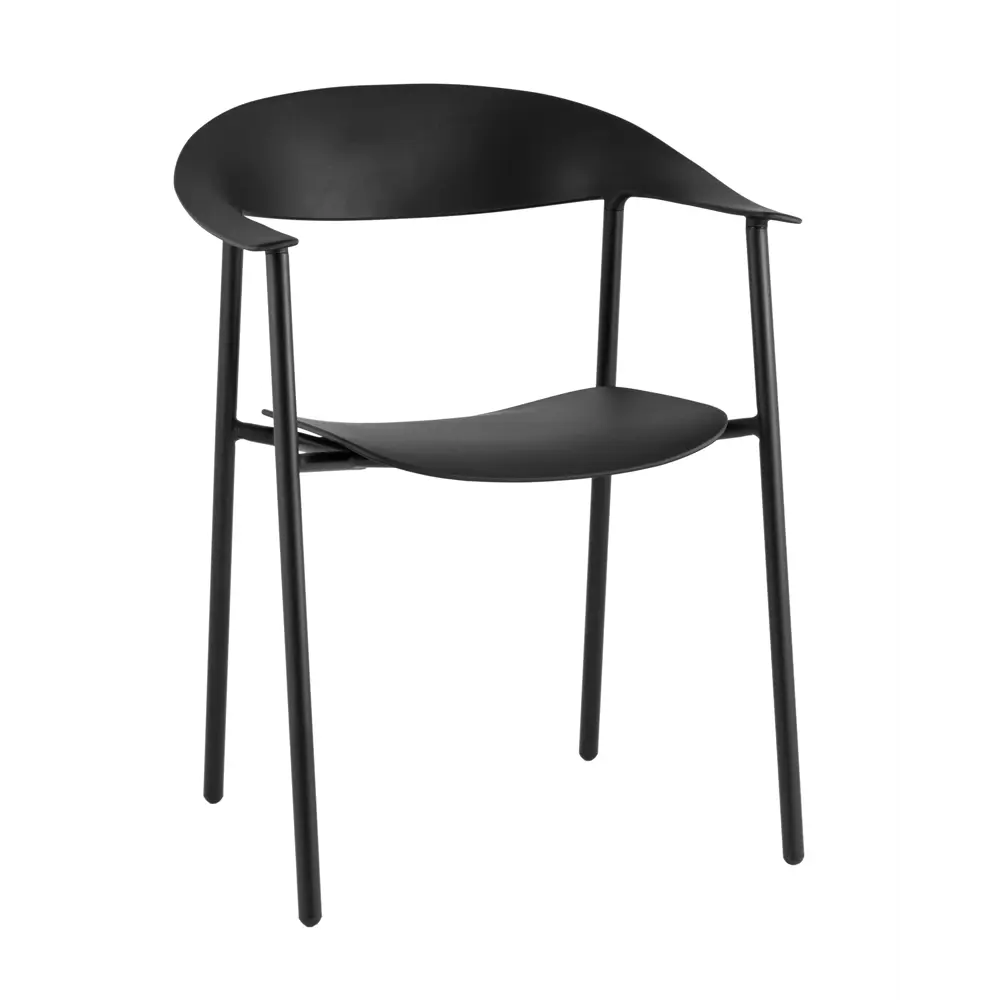 Фото 2 Кухонный стул Stool group Eila PC018 black BOX 41.2x77.5x59.5 см пластик цвет Черный Фото 2 Кухонный стул Stool group Eila PC018 black BOX 41.2x77.5x59.5 см пластик цвет Черный