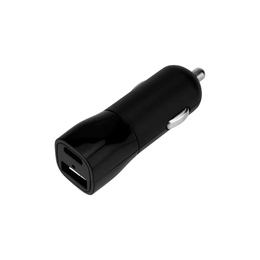 Фото Зарядное устройство в прикуриватель Rexant USB + Type-C Quick charge черное Фото Зарядное устройство в прикуриватель Rexant USB + Type-C Quick charge черное