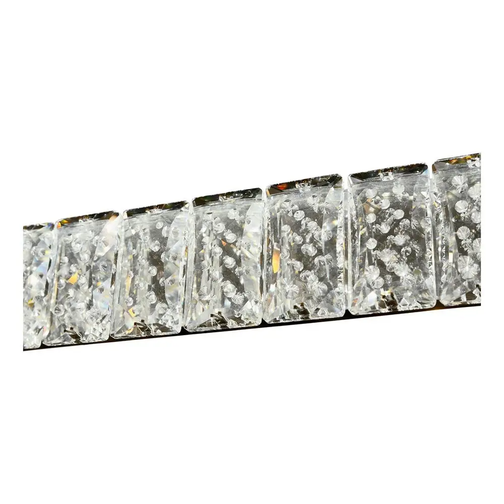 Фото 3 Светильник подвесной светодиодный iLedex Crystal ice MD7212-44B CR с пультом управления 15 м² цвет серый Фото 3 Светильник подвесной светодиодный iLedex Crystal ice MD7212-44B CR с пультом управления 15 м² цвет серый