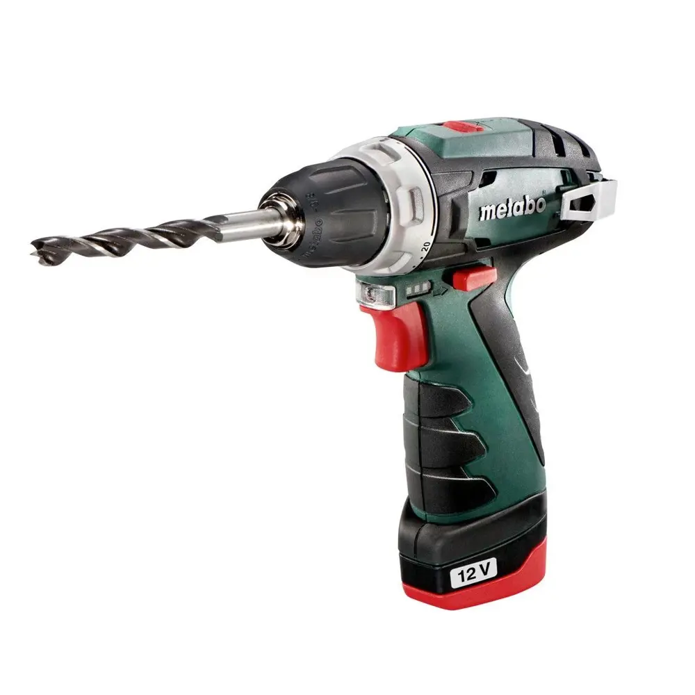 Фото Дрель-шуруповерт аккумуляторная Metabo PowerMaxx BS Basic 600080500, 12 В Li-Ion 2x2 Ач Фото Дрель-шуруповерт аккумуляторная Metabo PowerMaxx BS Basic 600080500, 12 В Li-Ion 2x2 Ач