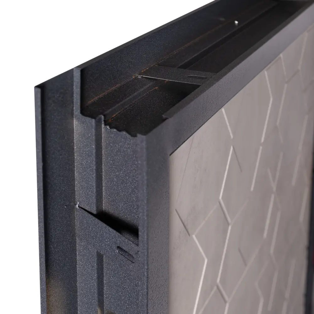 Фото 10 Входная дверь Unicorn Terminal smart левый 205x96см цвет графит букле/бетон серый Фото 10 Входная дверь Unicorn Terminal smart левый 205x96см цвет графит букле/бетон серый