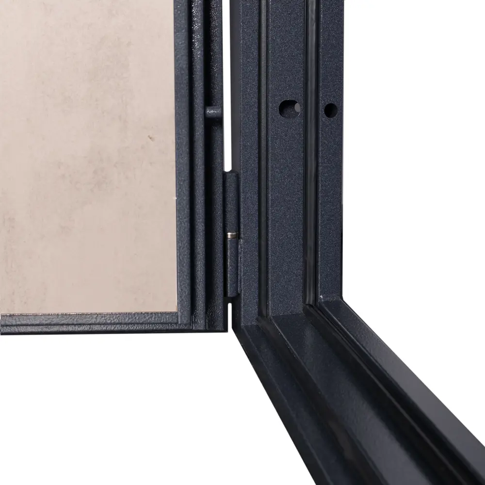 Фото 13 Входная дверь Unicorn Terminal smart левый 205x96см цвет графит букле/бетон серый Фото 13 Входная дверь Unicorn Terminal smart левый 205x96см цвет графит букле/бетон серый