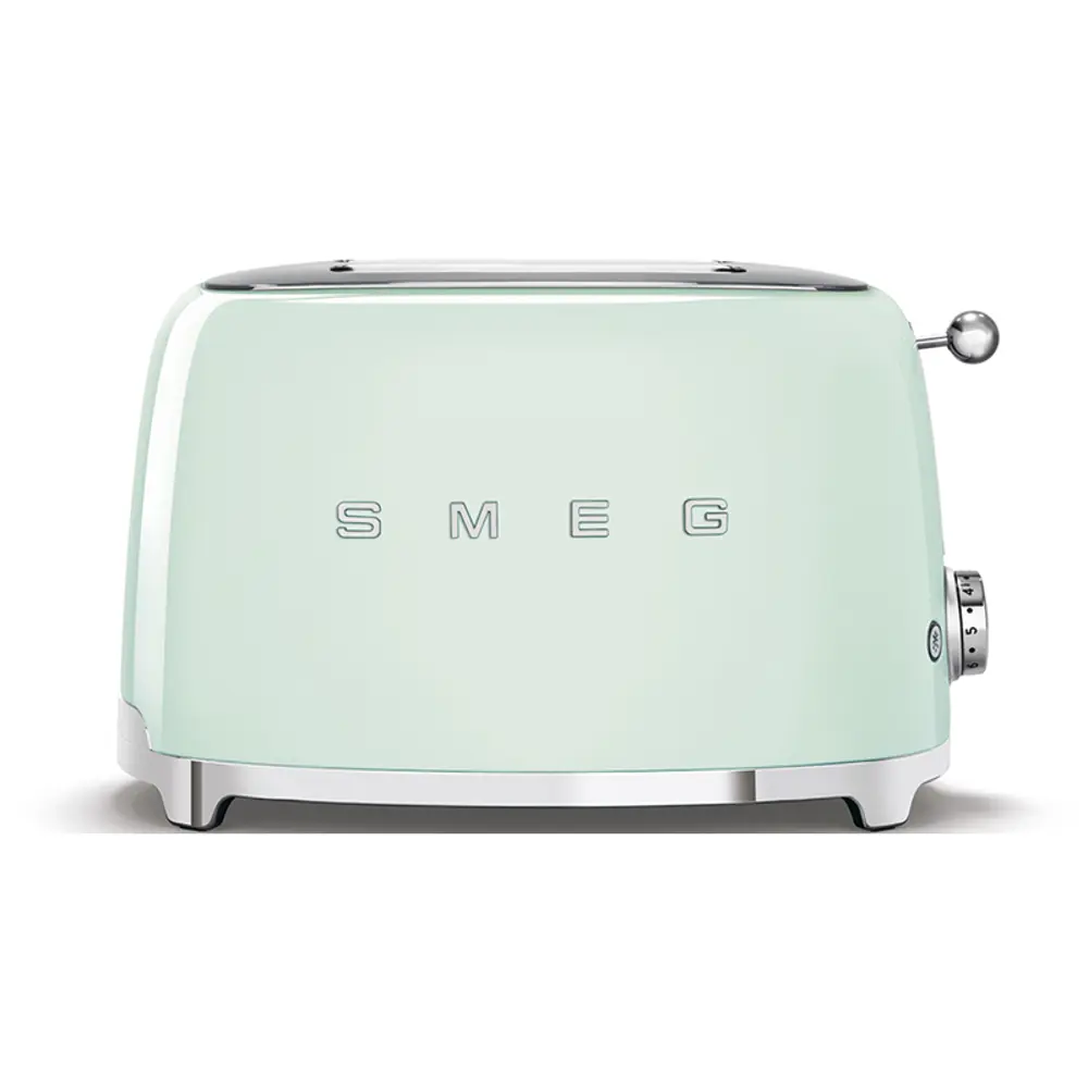 Фото Тостер Smeg TSF01PGEU цвет зеленый Фото Тостер Smeg TSF01PGEU цвет зеленый