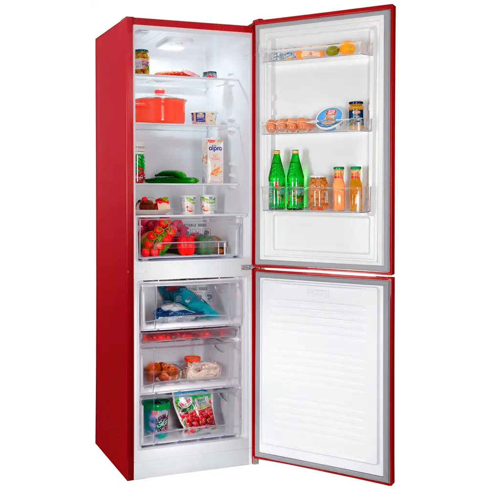 Фото 2 Холодильник двухкамерный Nordfrost NRG 152 R 57.4x188.4 см цвет красный Фото 2 Холодильник двухкамерный Nordfrost NRG 152 R 57.4x188.4 см цвет красный