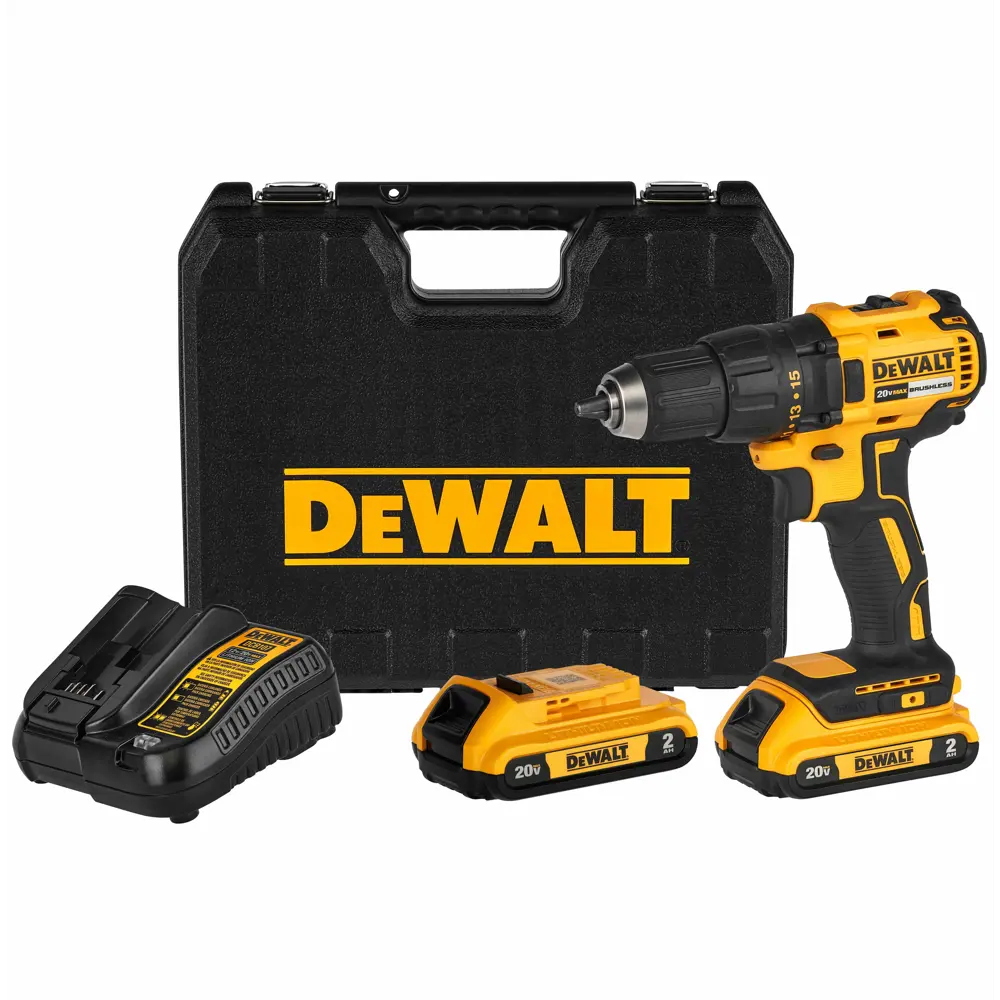 Фото Дрель-шуруповерт аккумуляторная бесщеточная Dewalt DCD7771D2, 18 В Li-Ion 2x2 Ач Фото Дрель-шуруповерт аккумуляторная бесщеточная Dewalt DCD7771D2, 18 В Li-Ion 2x2 Ач