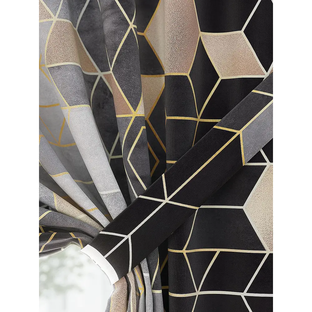 Фото 2 Штора Helga Нелерсис TD-530209 на шторной ленте, 180x150 см, цвет разноцветный Фото 2 Штора Helga Нелерсис TD-530209 на шторной ленте, 180x150 см, цвет разноцветный