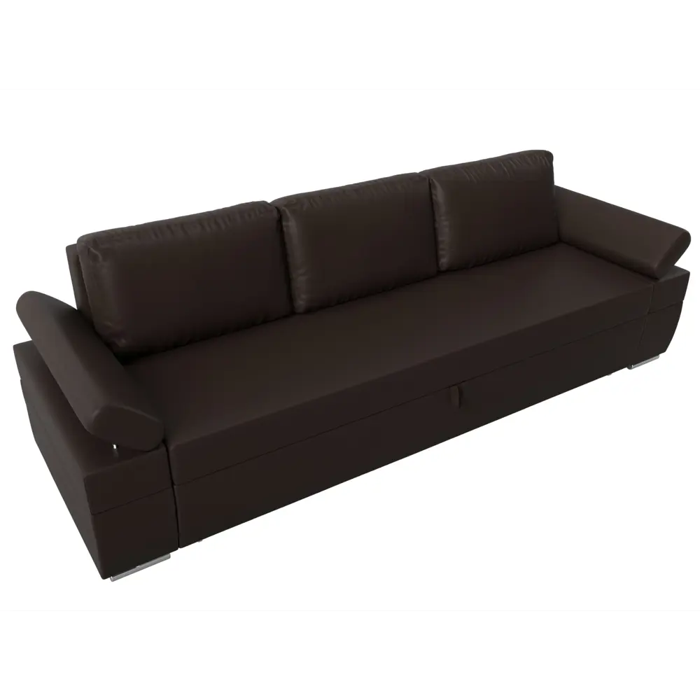 Фото 6 Диван Лига диванов Канкун 245x88x99 см эко-кожа цвет коричневый Фото 6 Диван Лига диванов Канкун 245x88x99 см эко-кожа цвет коричневый