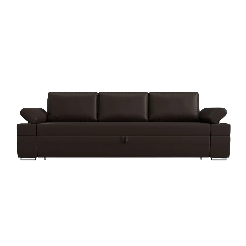 Фото 2 Диван Лига диванов Канкун 245x88x99 см эко-кожа цвет коричневый Фото 2 Диван Лига диванов Канкун 245x88x99 см эко-кожа цвет коричневый