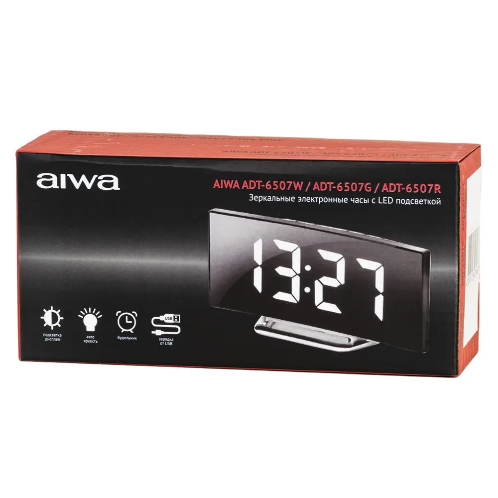 Фото 6 Настольные часы Aiwa ADT-6507G 17 см Фото 6 Настольные часы Aiwa ADT-6507G 17 см