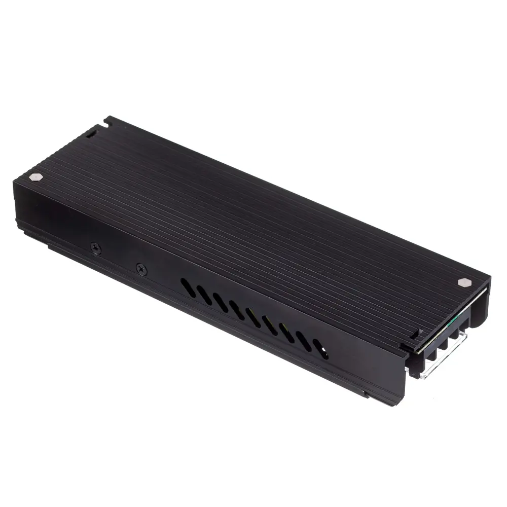 Фото 2 Блок питания для светодиодной ленты SWG 220/12V 250W IP20 черный Фото 2 Блок питания для светодиодной ленты SWG 220/12V 250W IP20 черный