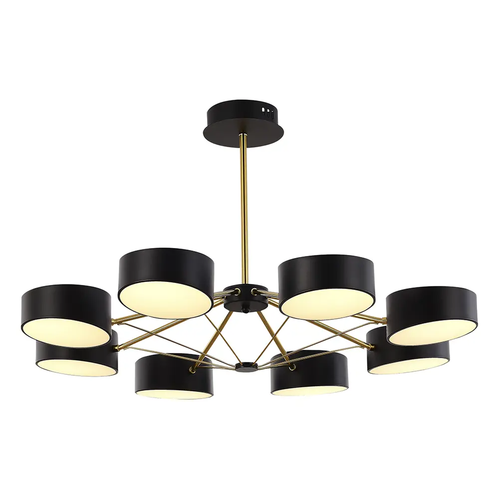 Фото 7 Светильник настенно-потолочный светодиодный ST LUCE SLE6005-402-08 Valle 28 м² холодный белый свет цвет золото Фото 7 Светильник настенно-потолочный светодиодный ST LUCE SLE6005-402-08 Valle 28 м² холодный белый свет цвет золото