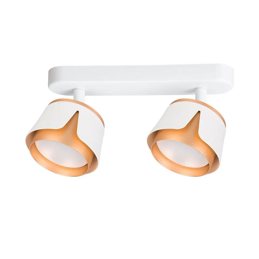Фото Спот поворотный Arte Lamp A8028pl-2wh 2 лампы GX53 2 м² цвет белый Фото Спот поворотный Arte Lamp A8028pl-2wh 2 лампы GX53 2 м² цвет белый