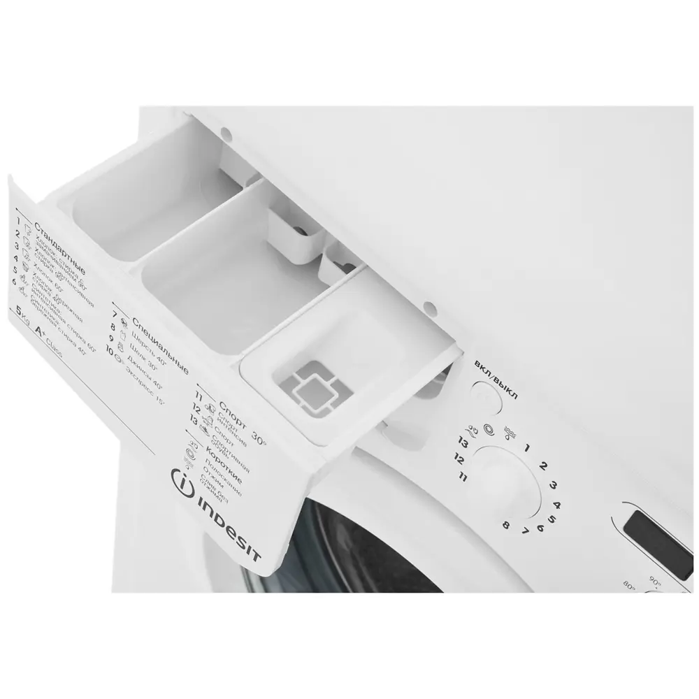 Фото 6 Стиральная машина Indesit Iwsd 51051 cis 59.5x85x42 см 5 кг цвет белый Фото 6 Стиральная машина Indesit Iwsd 51051 cis 59.5x85x42 см 5 кг цвет белый