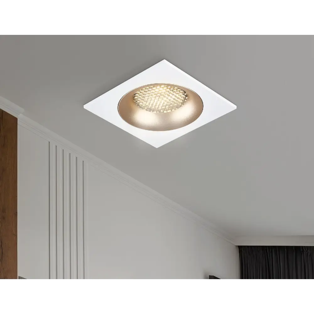 Фото 8 Светильник точечный встраиваемый Ambrella Light Standard tech Tn102728 под отверстие 80 мм GU5.3 цвет белый Фото 8 Светильник точечный встраиваемый Ambrella Light Standard tech Tn102728 под отверстие 80 мм GU5.3 цвет белый