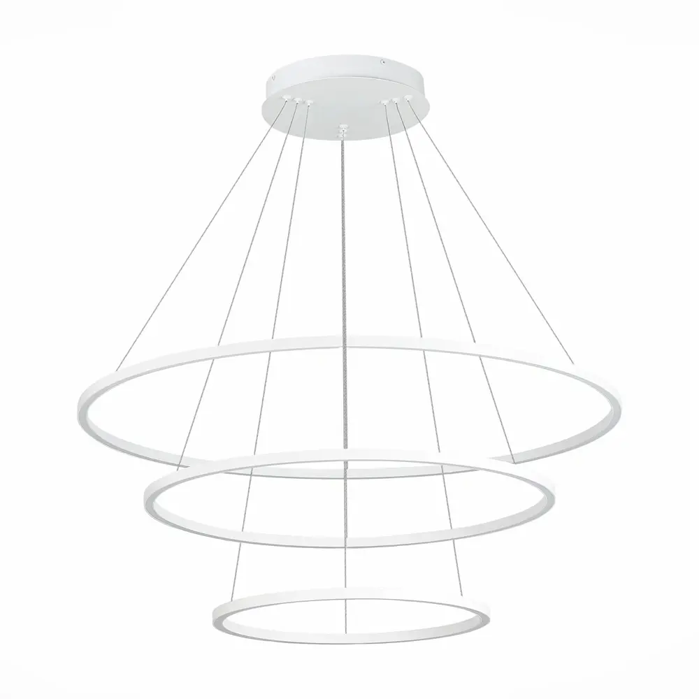Фото 7 Светильник подвесной светодиодный St luce Smart st605.503.114 40 м² регулируемый белый свет цвет белый Фото 7 Светильник подвесной светодиодный St luce Smart st605.503.114 40 м² регулируемый белый свет цвет белый