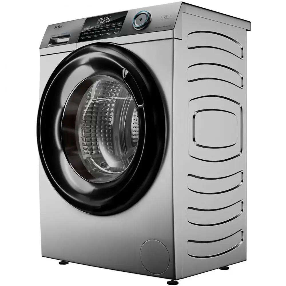 Фото 2 Стиральная машина Haier Hw70-bp12959as 60x85x46 см 7 кг цвет серебристый Фото 2 Стиральная машина Haier Hw70-bp12959as 60x85x46 см 7 кг цвет серебристый