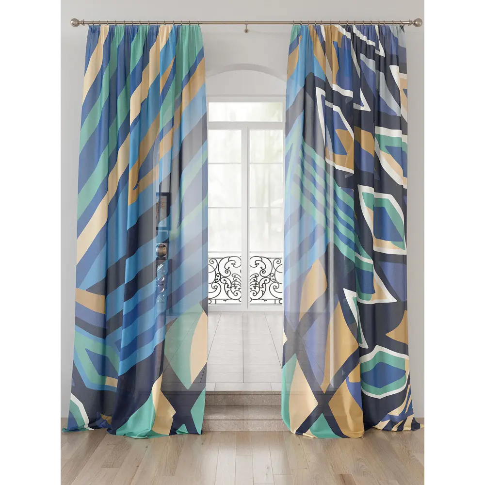 Фото Тюль Comfy way Лоуна - 157 CW754157-230 на шторной ленте 230x150 см цвет бежевый Фото Тюль Comfy way Лоуна - 157 CW754157-230 на шторной ленте 230x150 см цвет бежевый
