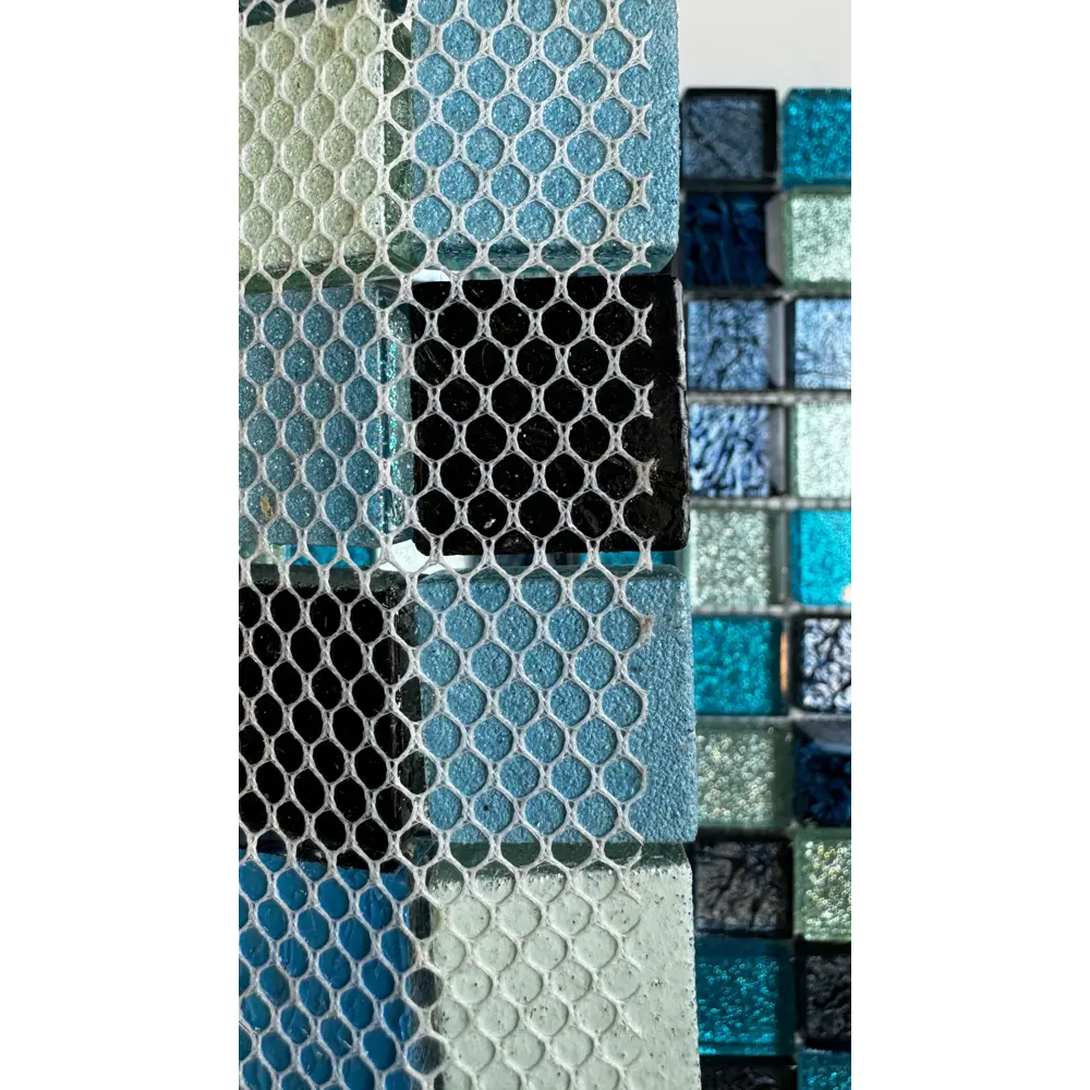 Фото 2 Декоративная мозайка Bonaparte Satin Blue 23*23 300*300 30x30см цвет Синий Фото 2 Декоративная мозайка Bonaparte Satin Blue 23*23 300*300 30x30см цвет Синий