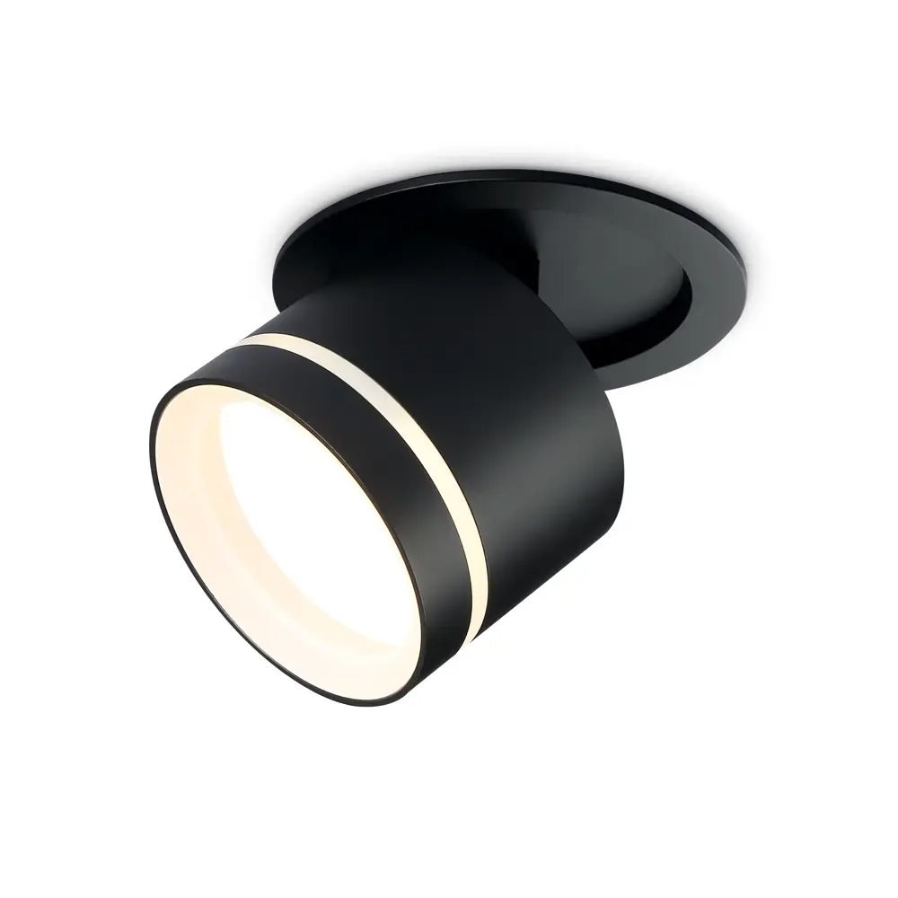 Фото 2 Светильник точечный встраиваемый светодиодный Ambrella Light Ta1432 2 м² под отверстие 10 см цвет черный Фото 2 Светильник точечный встраиваемый светодиодный Ambrella Light Ta1432 2 м² под отверстие 10 см цвет черный