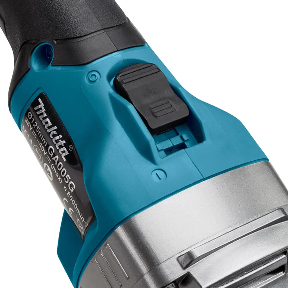 Фото 4 УШМ аккумуляторная бесщеточная Makita GA005GZ, 40 В Li-Ion, 125 мм, без АКБ и ЗУ Фото 4 УШМ аккумуляторная бесщеточная Makita GA005GZ, 40 В Li-Ion, 125 мм, без АКБ и ЗУ