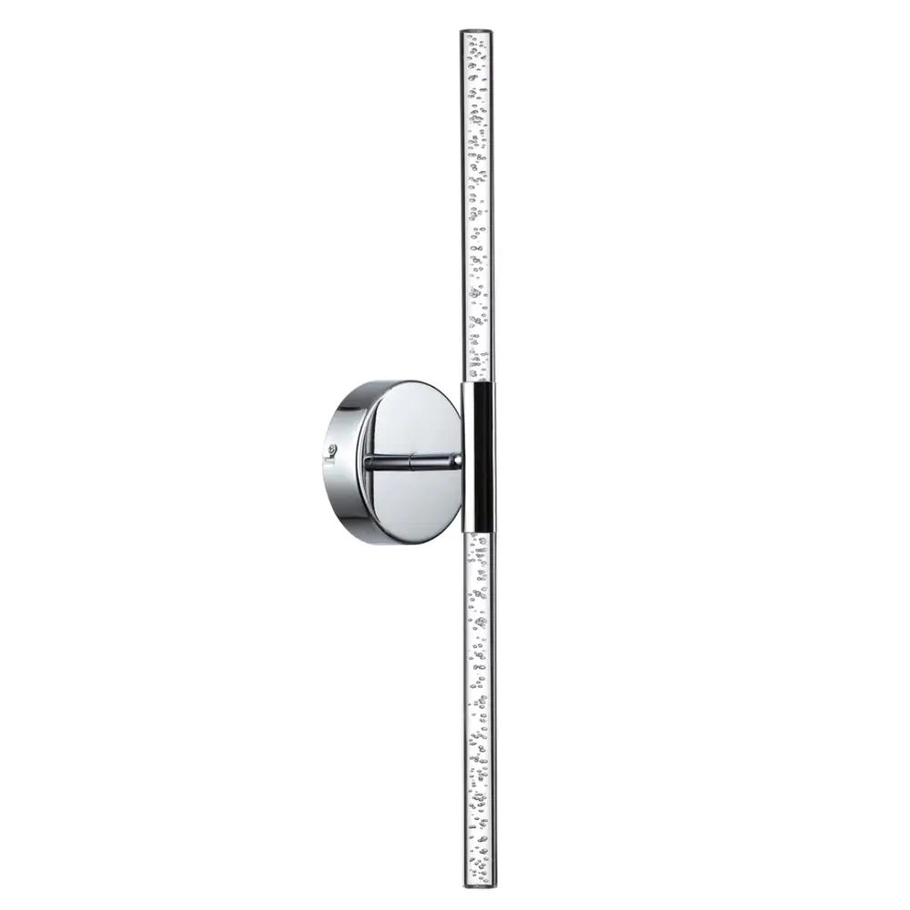 Фото Настенный светильник светодиодный Odeon Light Sparky 4370/10wl теплый белый (желтый) свет цвет хром Фото Настенный светильник светодиодный Odeon Light Sparky 4370/10wl теплый белый (желтый) свет цвет хром