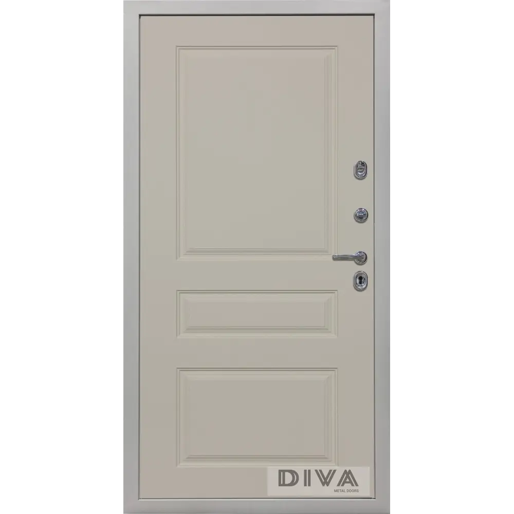Фото 3 Входная дверь Diva МД-42 УТ-00075308 металлическая правая 205x86см цвет серый Фото 3 Входная дверь Diva МД-42 УТ-00075308 металлическая правая 205x86см цвет серый